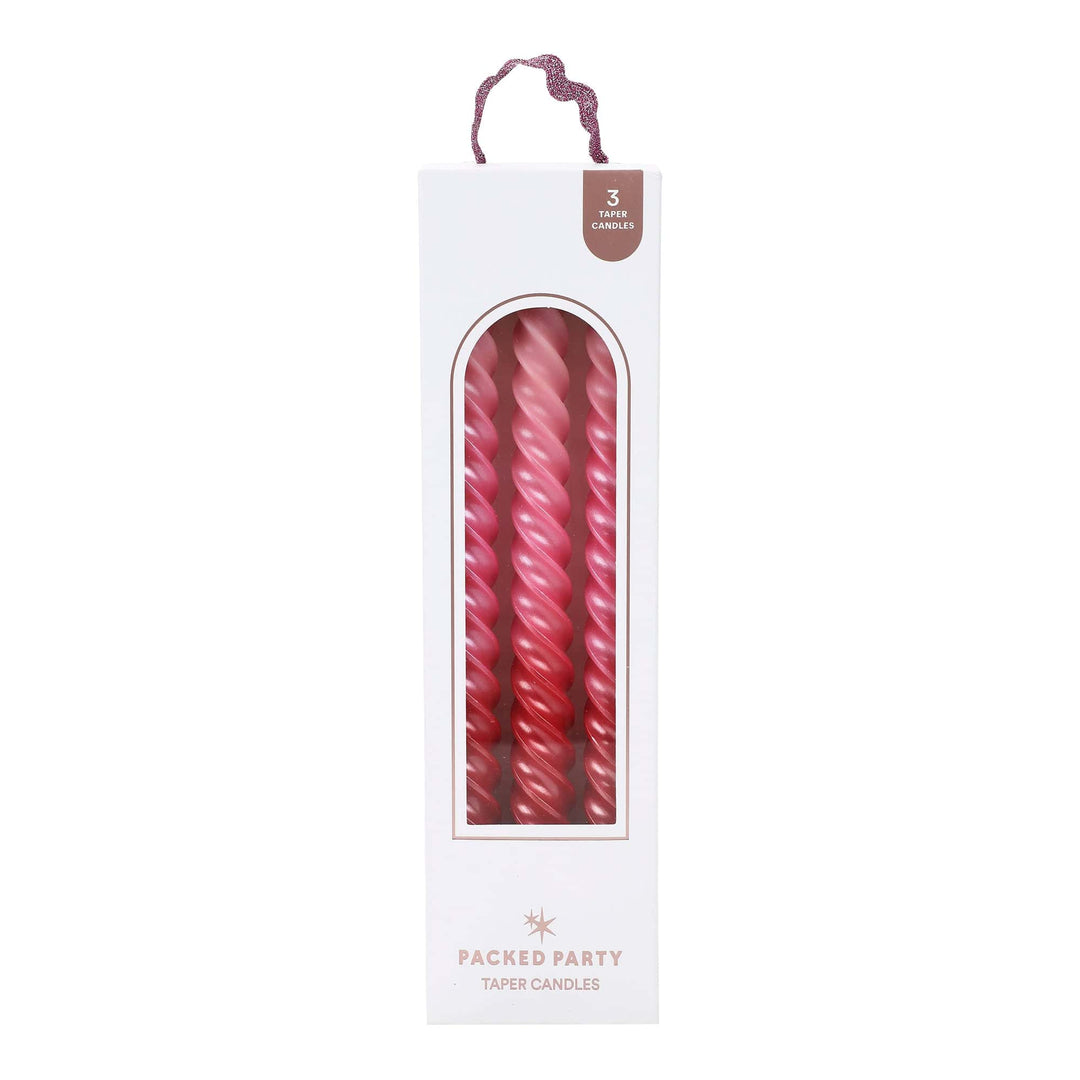 Ombre Taper Candles (set of 3)