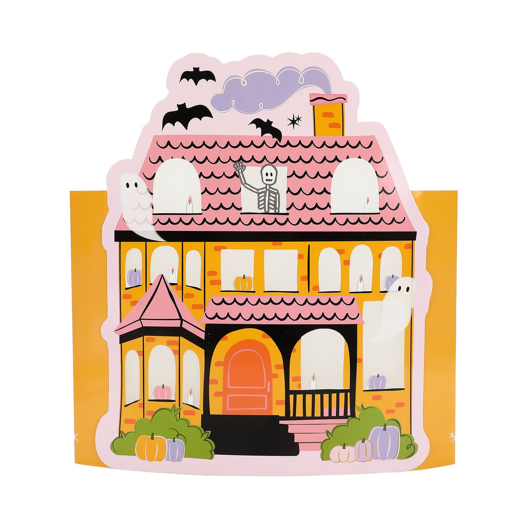 Packed Party Haunted House Pop-Up Paper Houses (Table Decor)