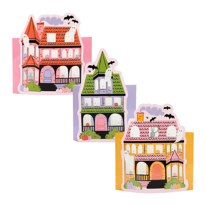 Pink-a-boo Pop-out Haunted Houses Table Decor