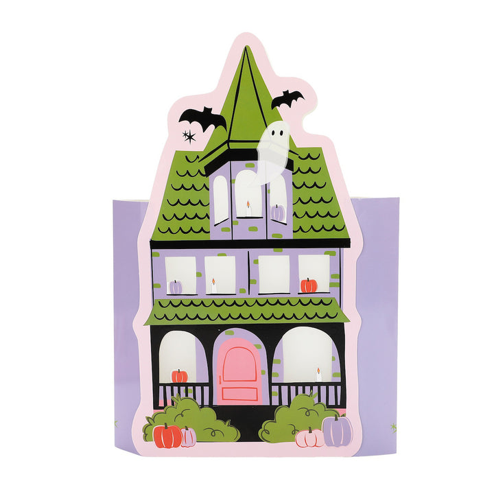 Pink-a-boo Pop-out Haunted Houses Table Decor