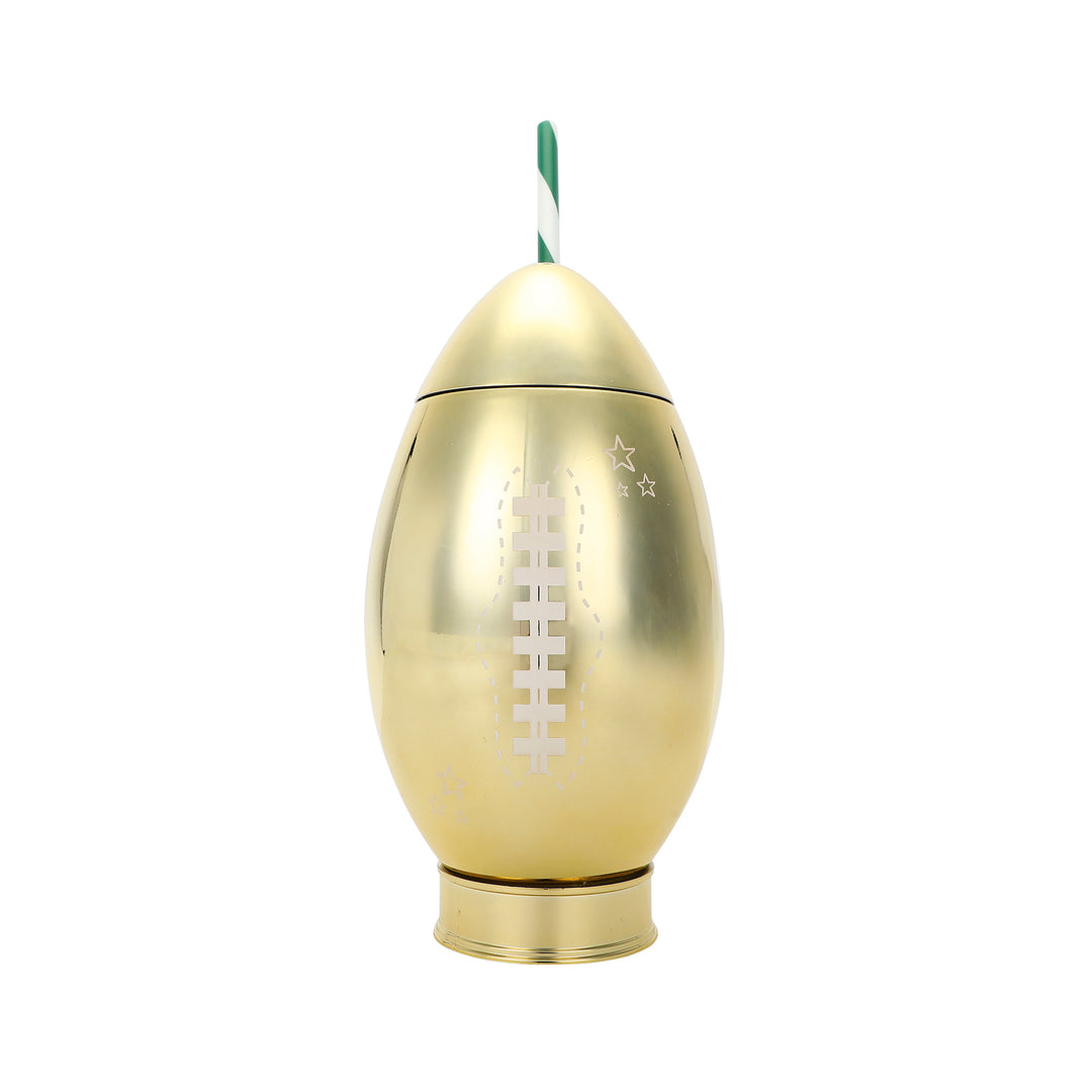 Gold Star Football Sipper