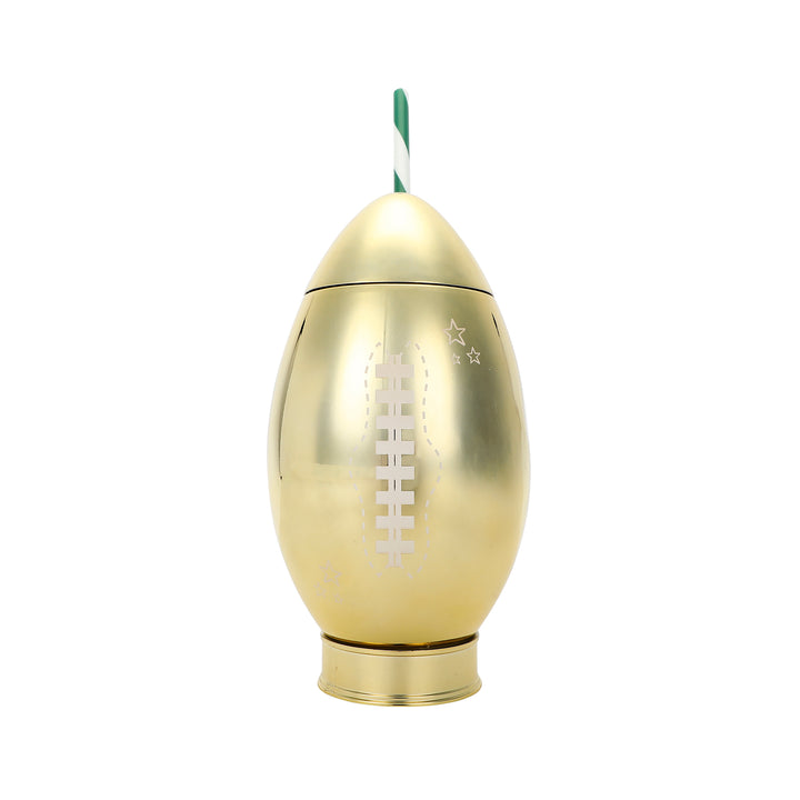 Gold Star Football Sipper