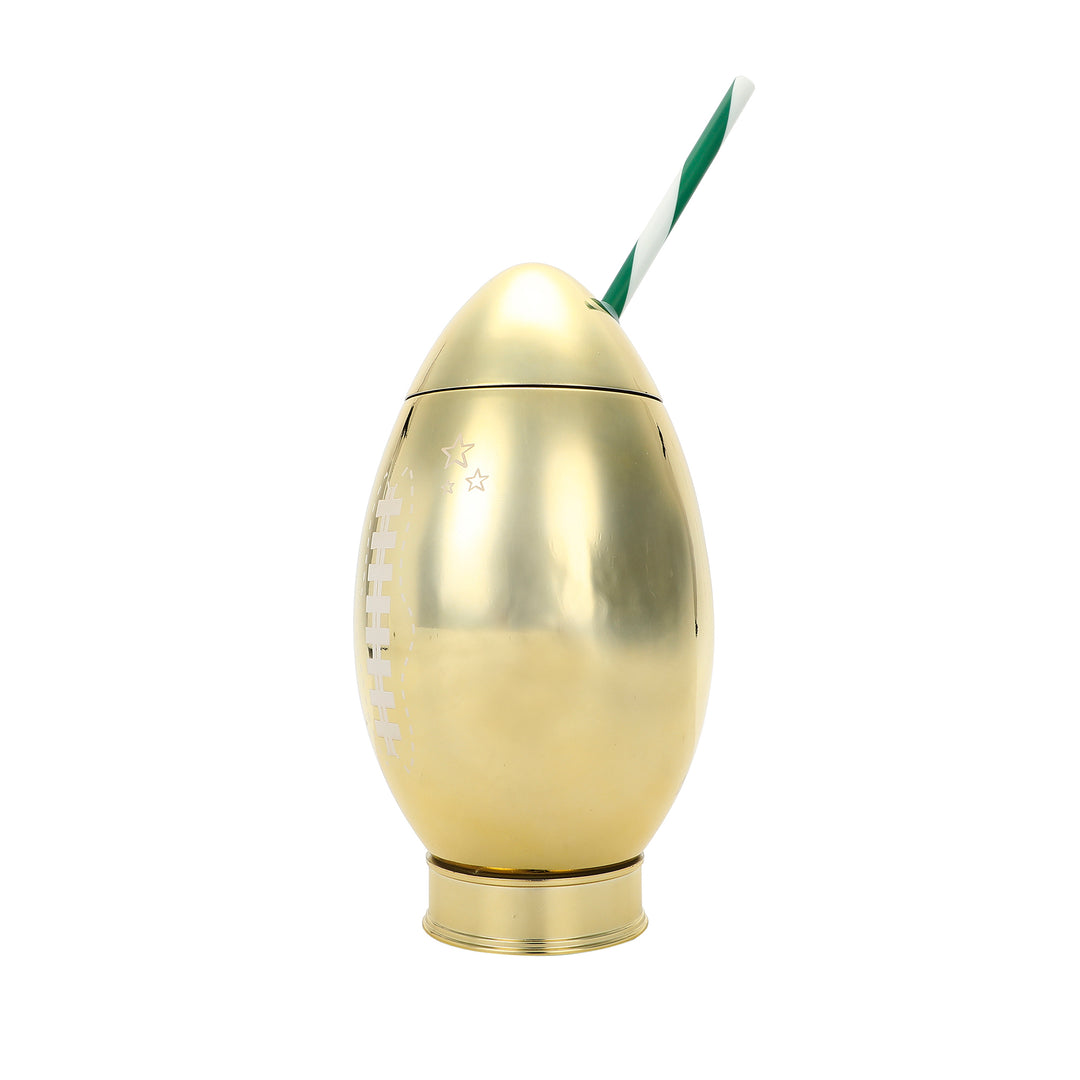 Gold Star Football Sipper