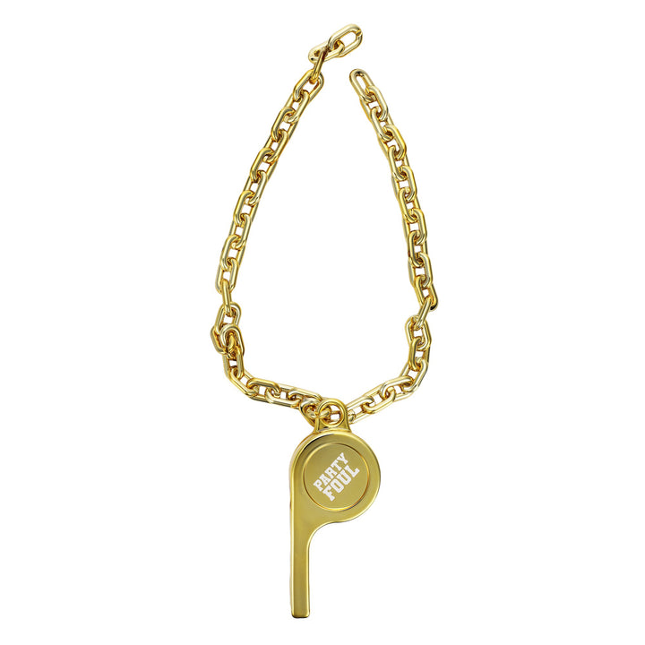 Party Foul Jumbo Whistle &amp; Chain