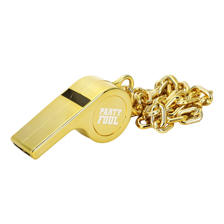 Party Foul Jumbo Whistle &amp; Chain