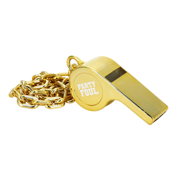 Party Foul Jumbo Whistle &amp; Chain