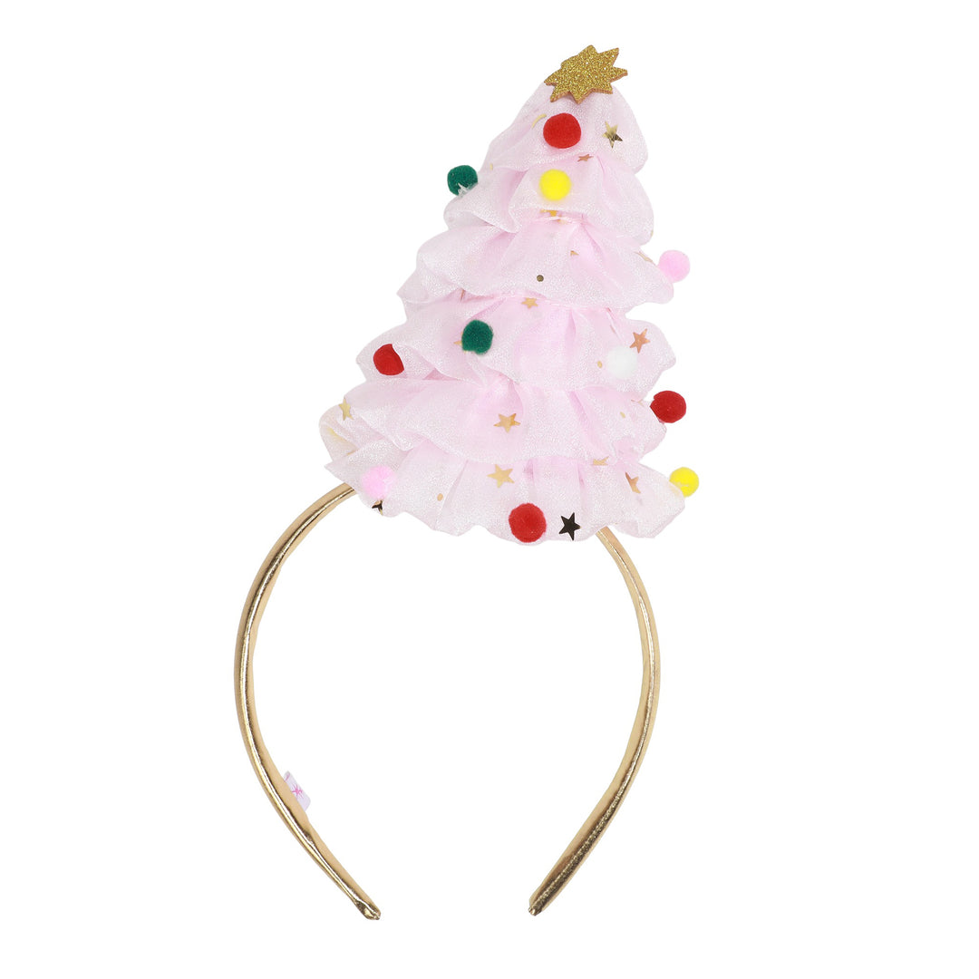 Packed Party Tree Tulle Headband Pink Party