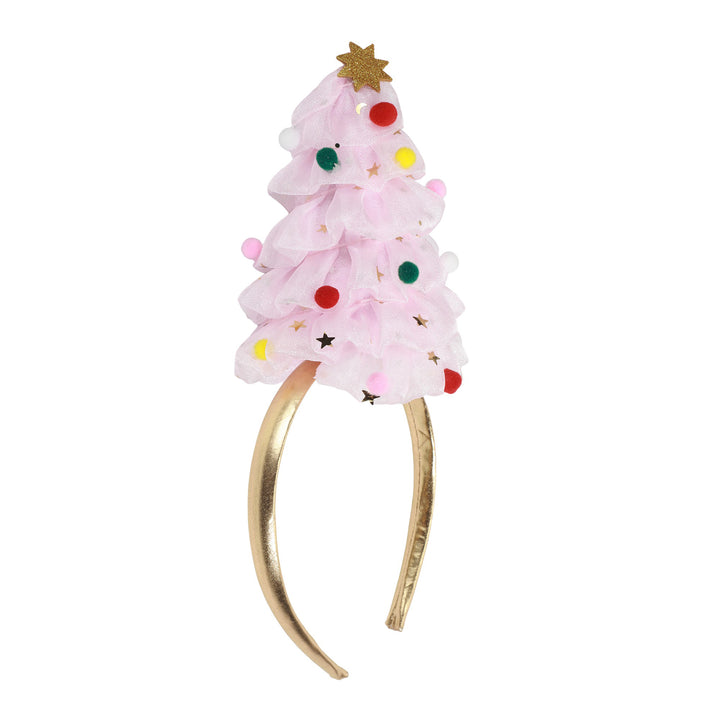 Packed Party Tree Tulle Headband Pink Party