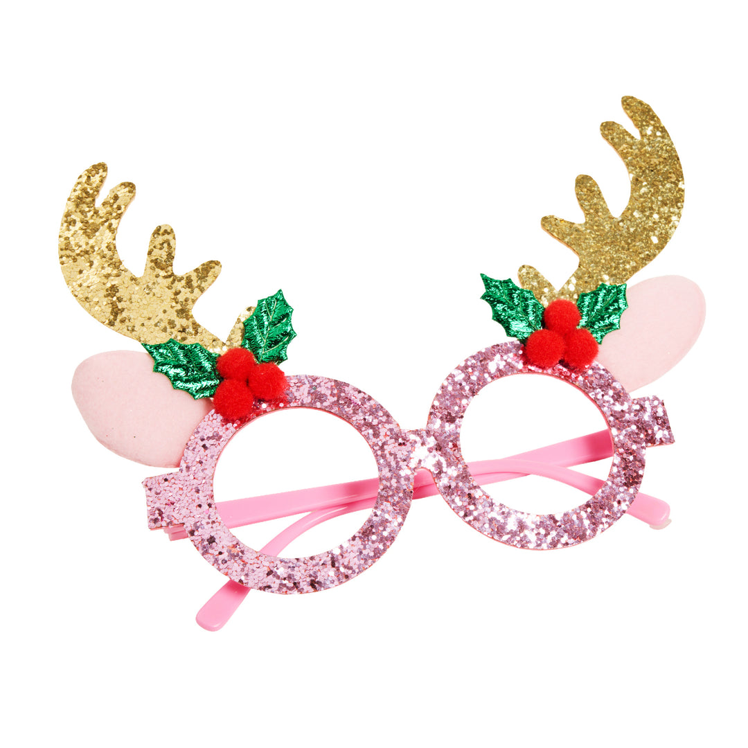 Oh Deer! Reindeer Novelty Christmas Glasses