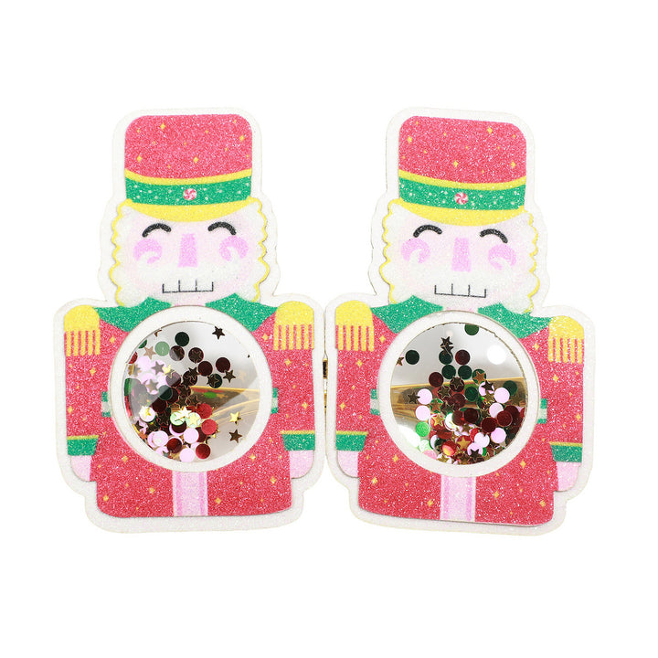 Nutty But Nice Nutcracker Christmas Novelty Glasses