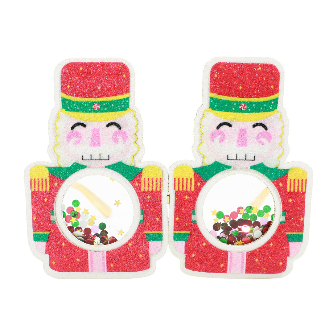 Packed Party Christmas Nutcracker Novelty Glasses Party Accessory