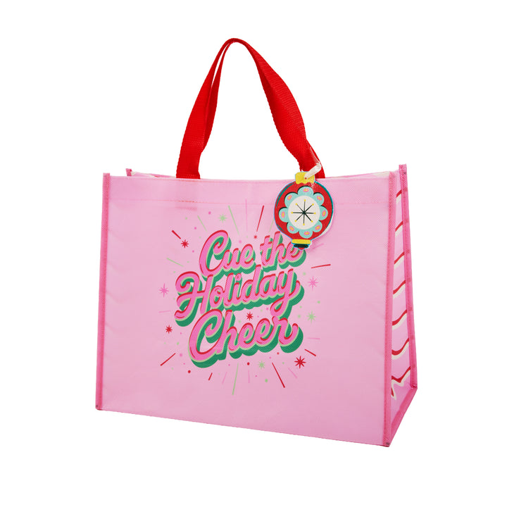 CUE THE HOLIDAY CHEER GIFT TOTE SET