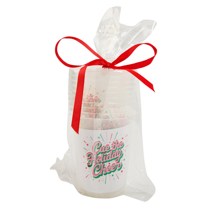 Cue The Holiday Cheer Cupstack