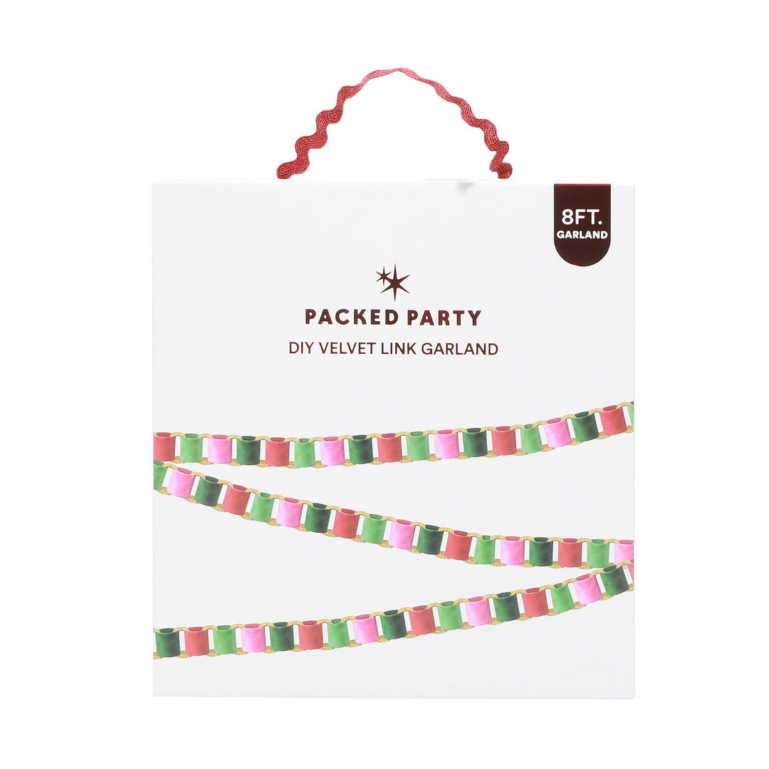 Packed Party Velvet Garland Party Accessory