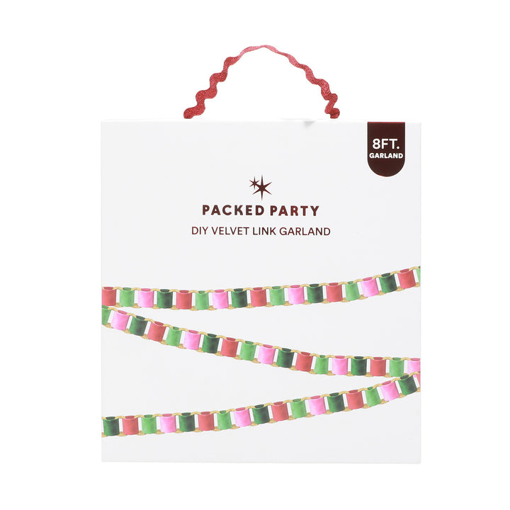 Packed Party Velvet Garland Party Accessory