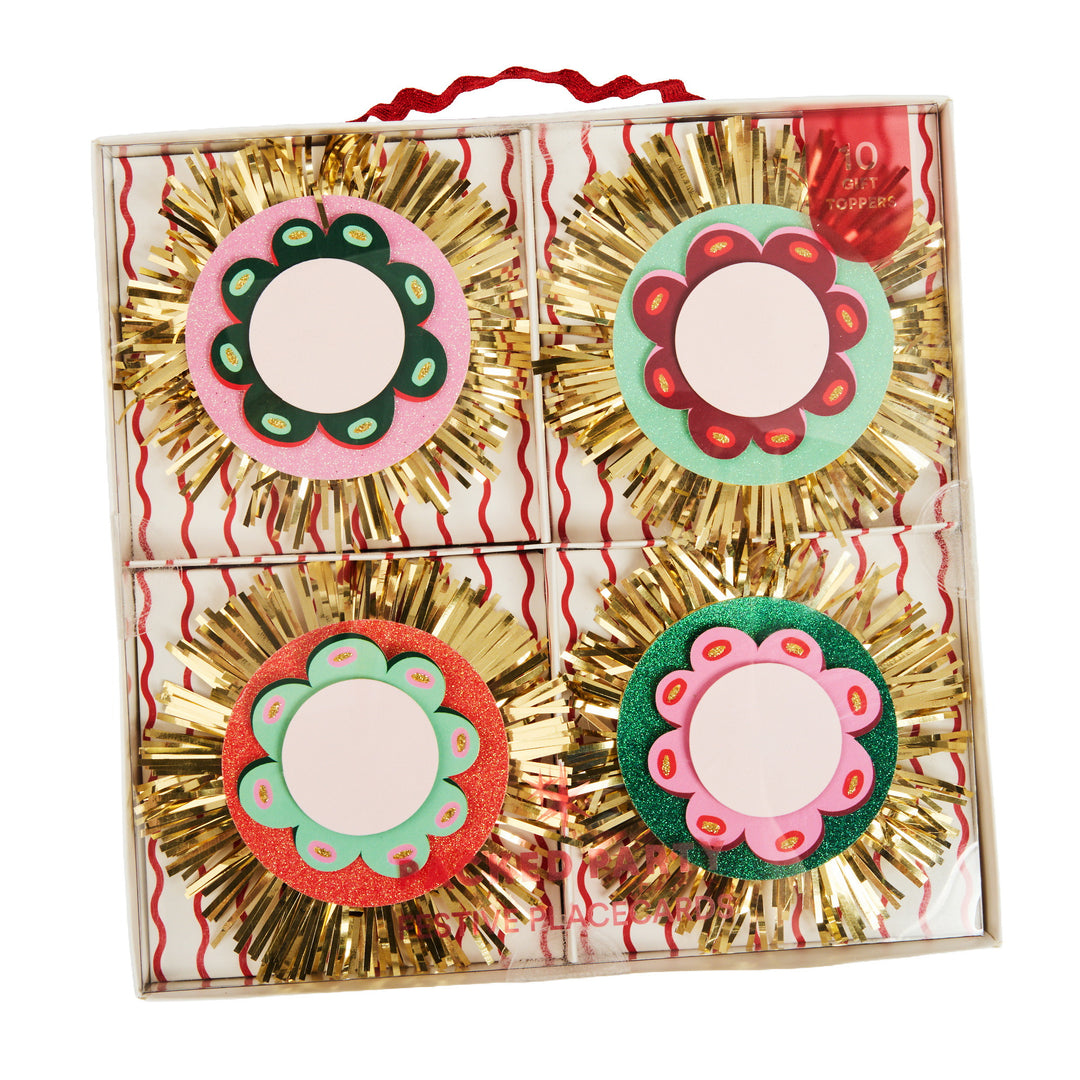 Packed Party Placecard Party Topper Celebration Decor