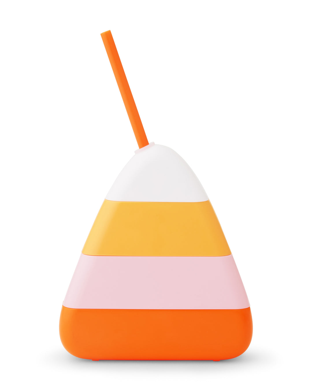 Candy Corn Sipper with Straw