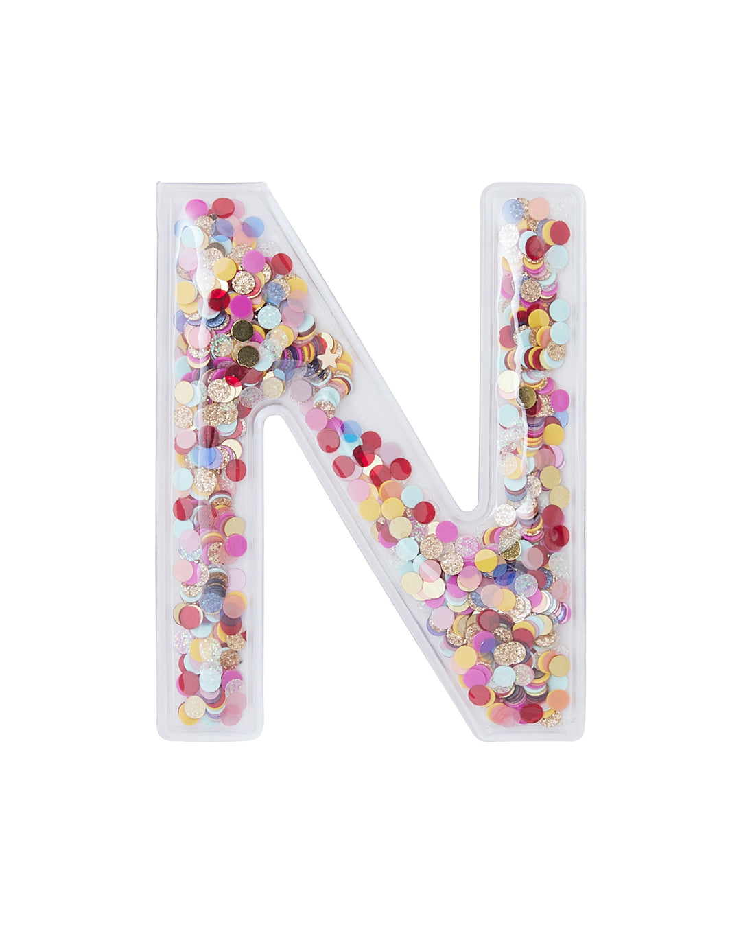 Confetti Letter Stickers - Adhesive Patches