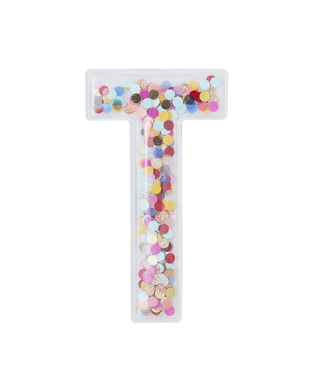 Confetti Letter Stickers - Adhesive Patches