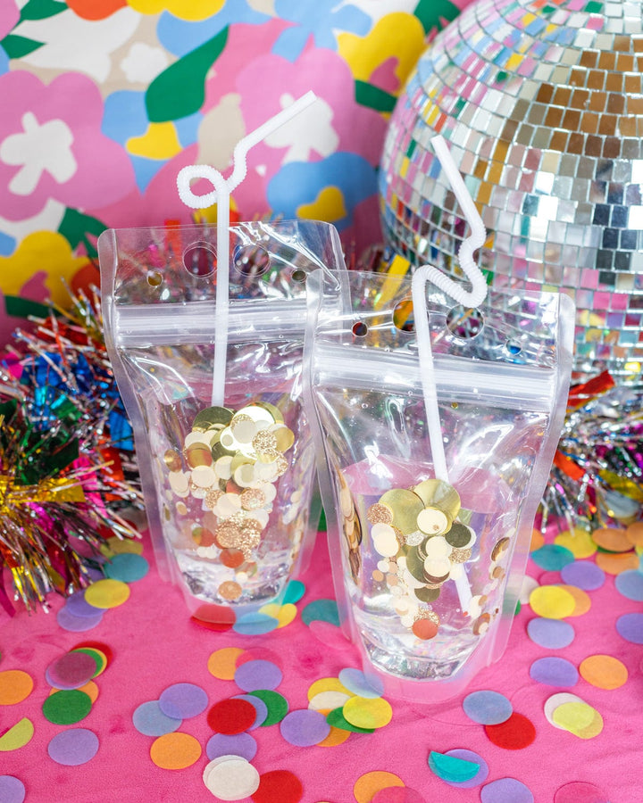 Spirit Squad Good As Gold Drink Pouch Set