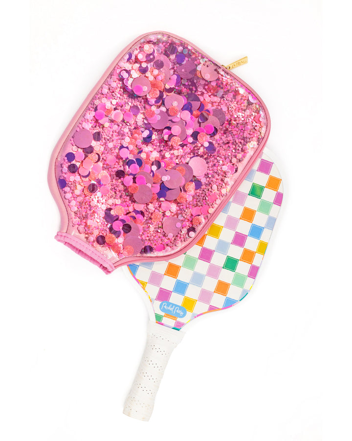 Pickle Party Pickleball Paddle And Confetti Cover Set