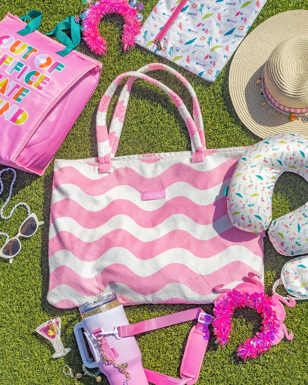 Coastal Comfort 2-in-1 Tote Towel