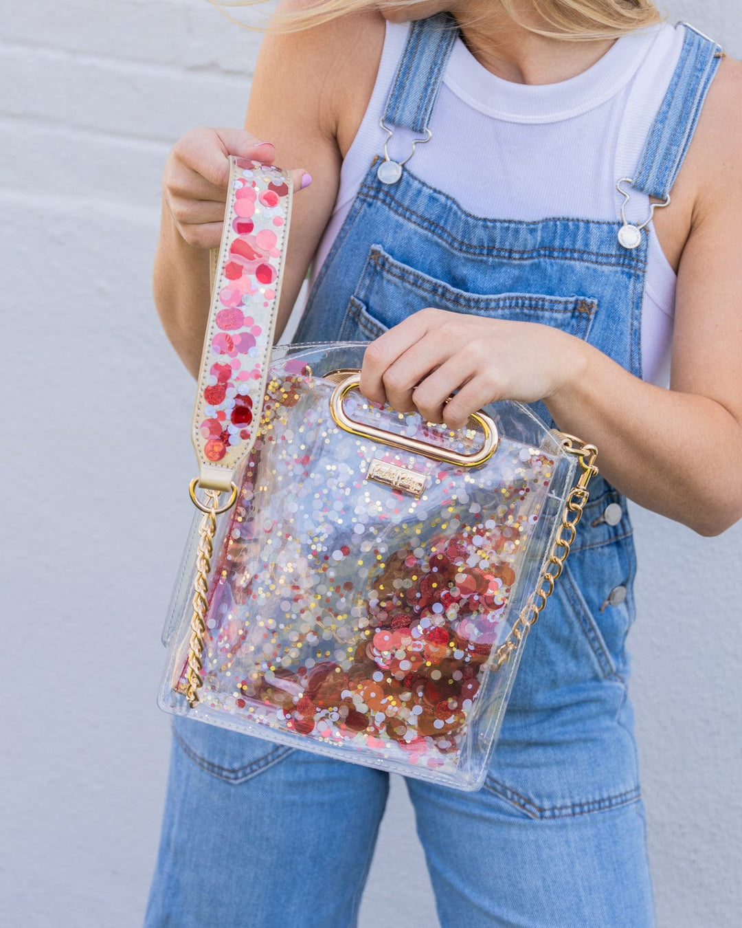 Clear Cooper Crossbody Bag (Stadium Approved)