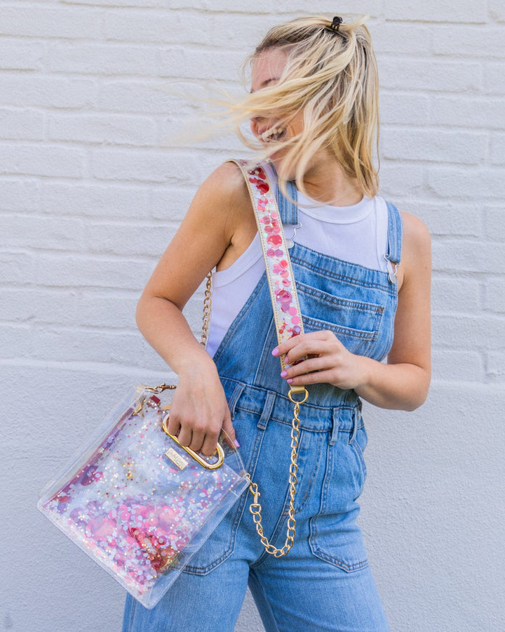 Clear Cooper Crossbody Bag (Stadium Approved)