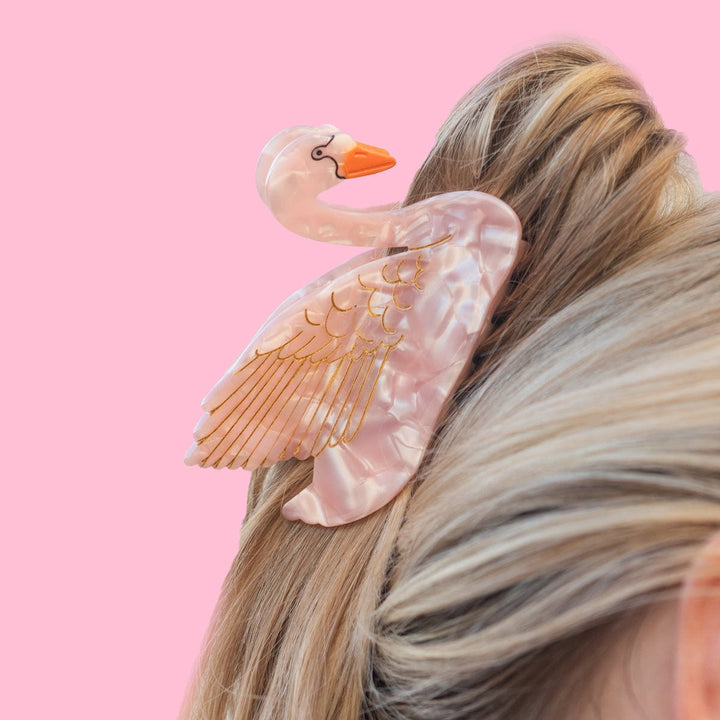 Swan Claw Clip