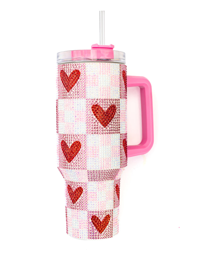 Heart Eyes Stainless Steel Tunbler