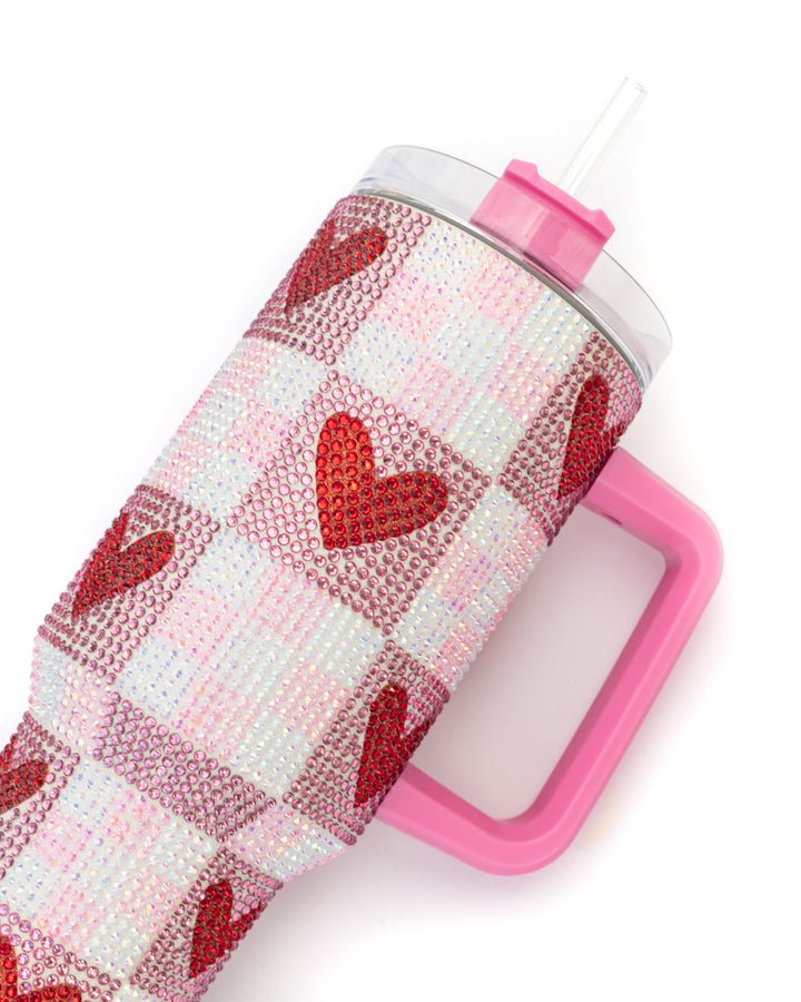 Heart Eyes Stainless Steel Tunbler