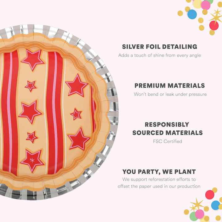 Miss American Pie Dessert Plates (10 ct)