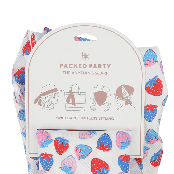 Red, White &amp; Berry Anything Scarf
