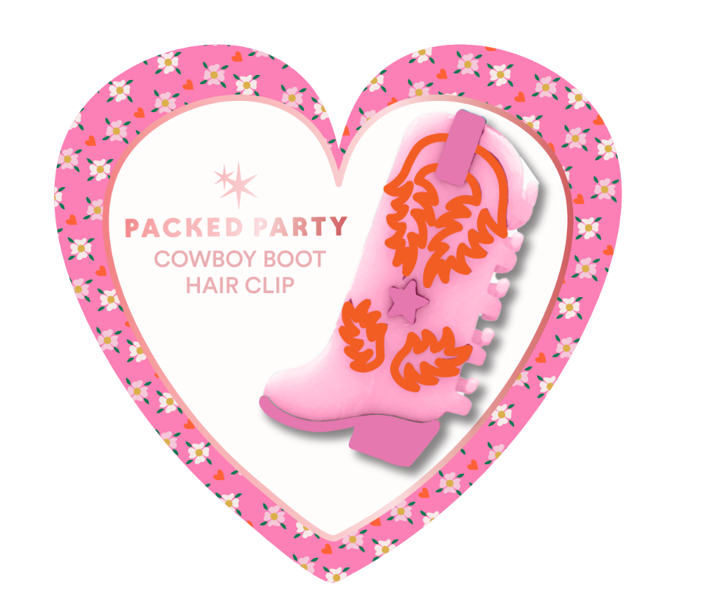 Boot Scoot Blooms Claw Clip Hair Accessory