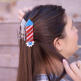 Firework Hair Claw Clip