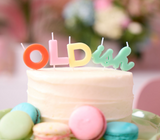 OLDish Birthday Candle