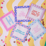 Silly Sayings Cocktail Napkin Tray