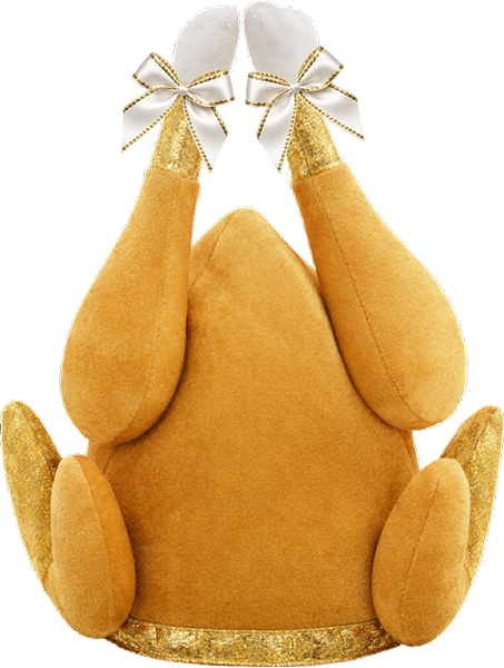 TALK TURKEY TO ME NOVELTY TURKEY HAT