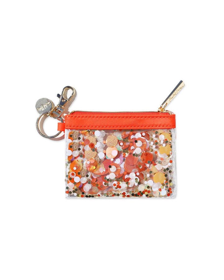 Packed Party Spirit Squad Keychain Wallet, Rally Red