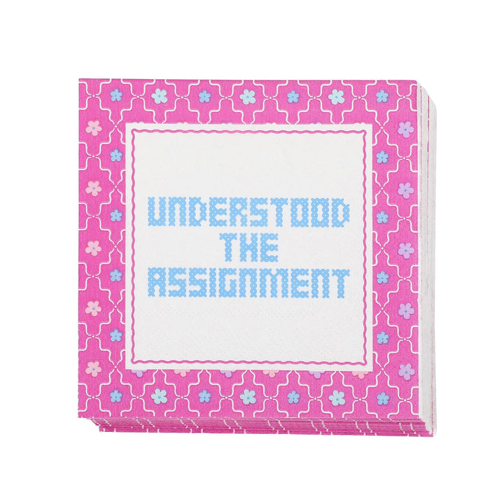Packed Party Cheeky Sayings Cocktail Napkin Tray (6 sayings)