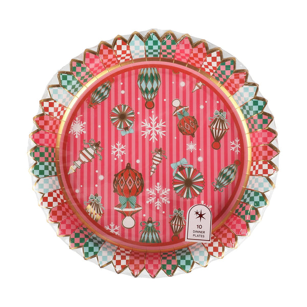 Deck the Halls Dinner Plate
