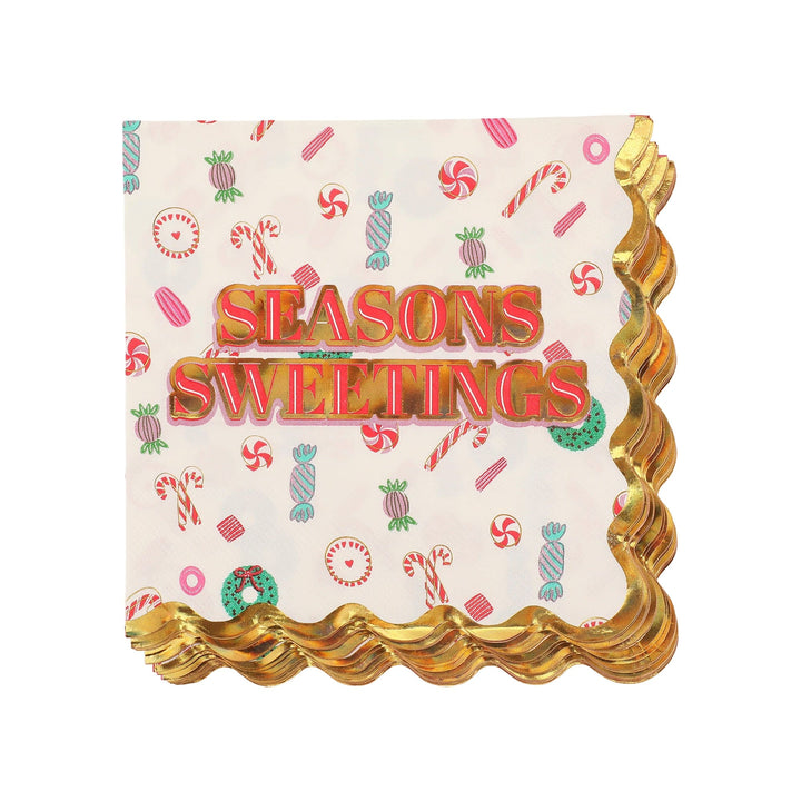 Season‚Äôs Sweetings Napkins (20 count)
