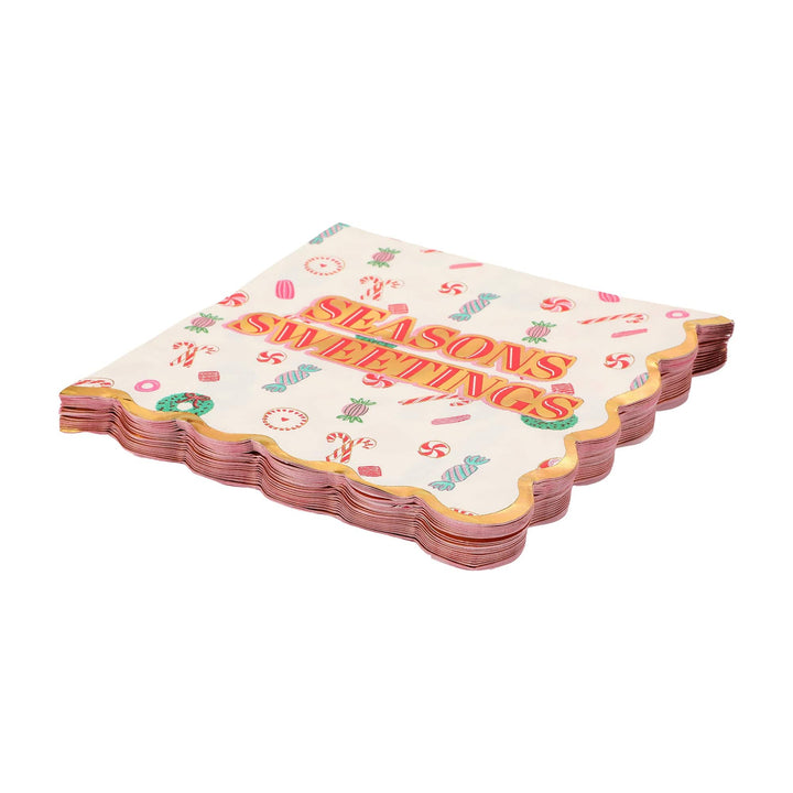 Season‚Äôs Sweetings Napkins (20 count)