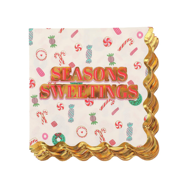 Season’s Sweetings Treat Napkin