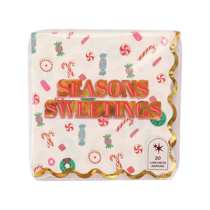 Season’s Sweetings Treat Napkin