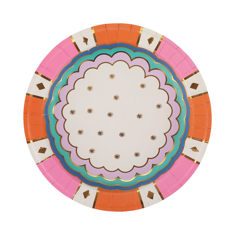 Welcome To The Circus Dessert Plate Set