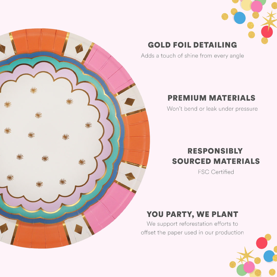 Circus Soir√©e Dessert Plates (10 count)