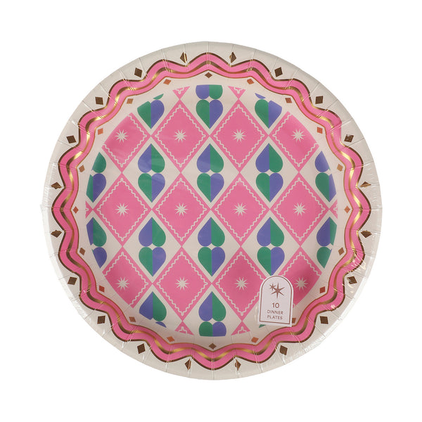 Welcome To The Circus Dinner Plate Set