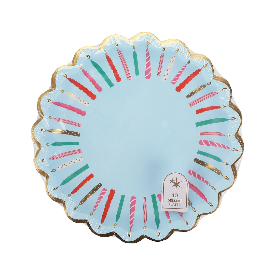 Birthday Wishes Dessert Plates (10 ct)