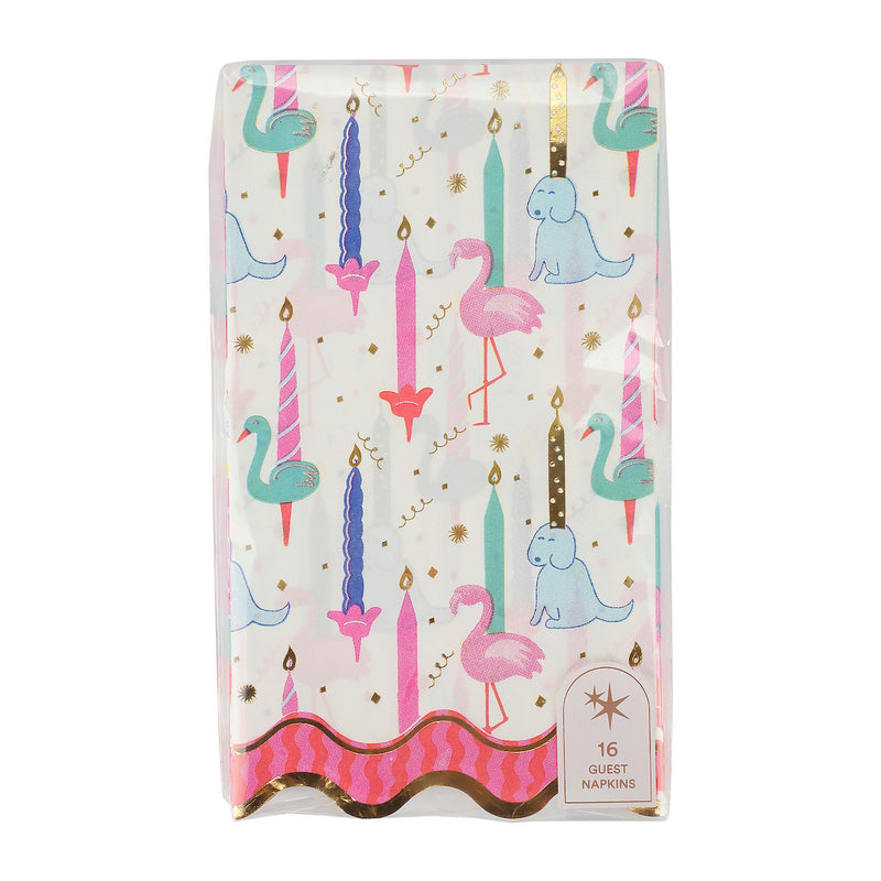 Blow Out The Candles Guest Napkin Set